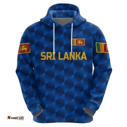 custom personalised sri lanka cricket hoodie the lions unique blue