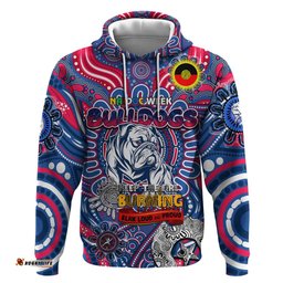custom western bulldogs naidoc week 2024 hoodie mascot football