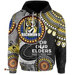richmond rugby hoodie naidoc aboriginal