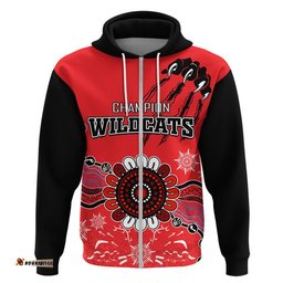 wildcats basketball zip up and pullover hoodie go champions aboriginal