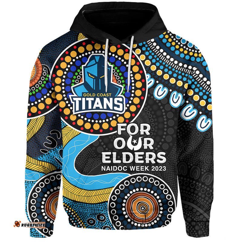titans rugby hoodie naidoc aboriginal