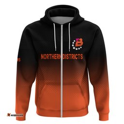 new zealand northern districts cricket hoodie the bave simple style