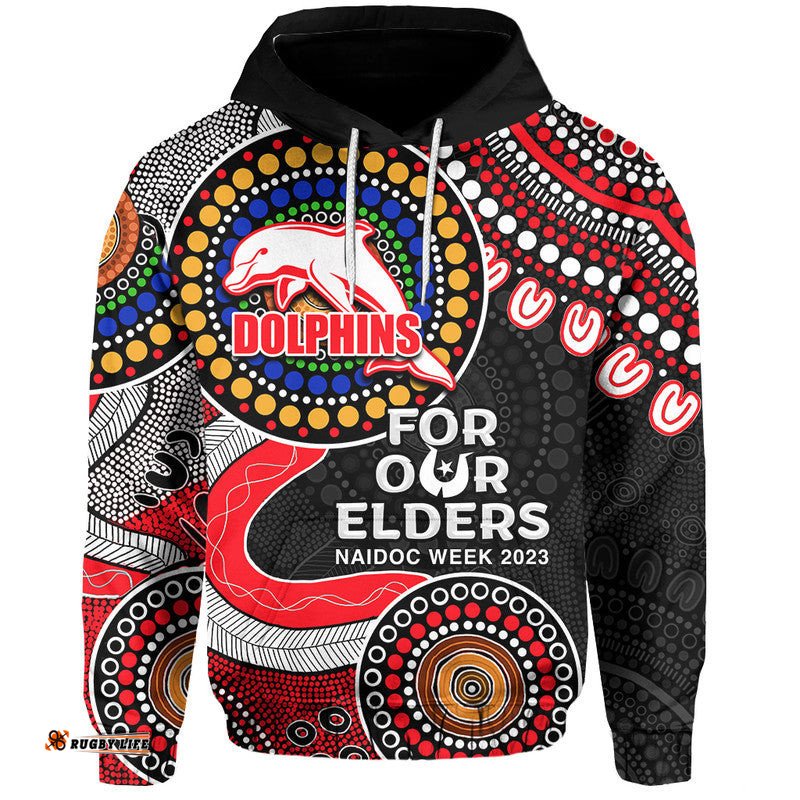 dolphins rugby hoodie naidoc aboriginal