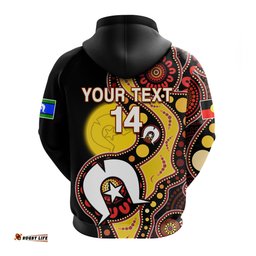 custom text and number australia naidoc week hoodie indigenous for our elders