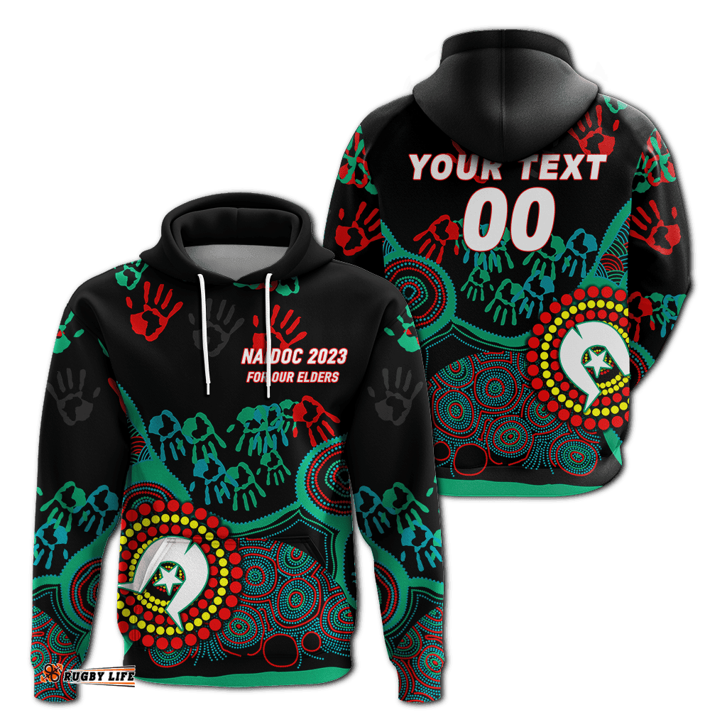 custom personalised naidoc week aboriginal art for our elders hoodie