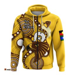hawthorn football naidoc hoodie hawks for our elders indigenous