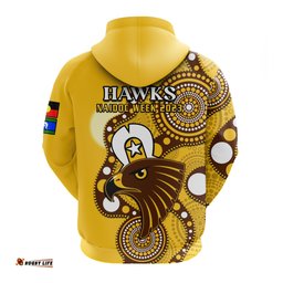 hawthorn football naidoc hoodie hawks for our elders indigenous