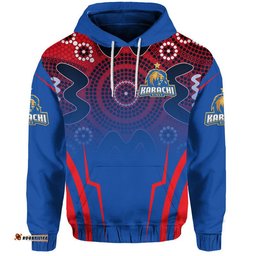 custom personalised karachi kings hbl psl t20 cricket zip up and pullover hoodie dot vibes