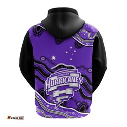 hurricanes cricket hoodie hobart aboriginal painting