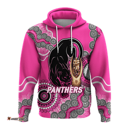 custom personalised panthers rugby premiers aboriginal art hoodie