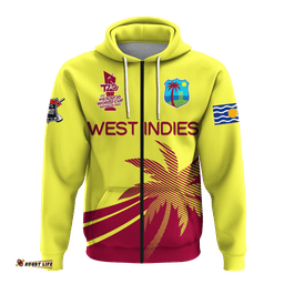 west indies cricket men in maroon t20 world cup mens hoodie