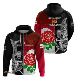 new zealand and england rugby hoodie world cup all black combine red roses