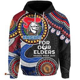 knights rugby hoodie naidoc aboriginal