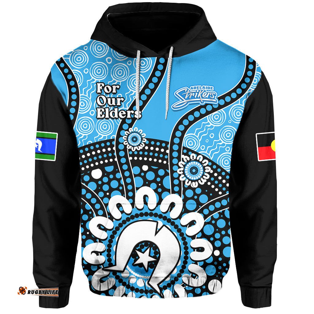 adelaide strikers naidoc hoodie indigenous for our elders