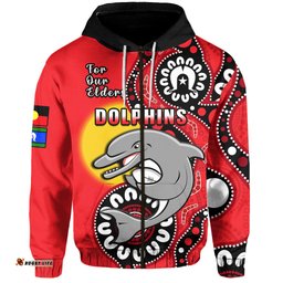 dolphins rugby naidoc hoodie for our elders aboriginal