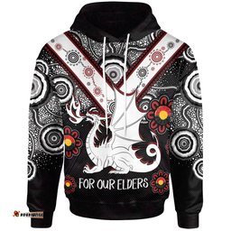 australia illawarra and st george naidoc week hoodie custom for our elders hoodie