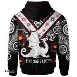 australia illawarra and st george naidoc week hoodie custom for our elders hoodie