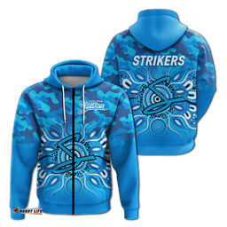 adelaide strikers cricket anzac day aboriginal hoodie