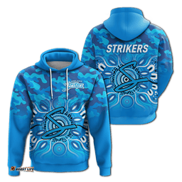 adelaide strikers cricket anzac day aboriginal hoodie