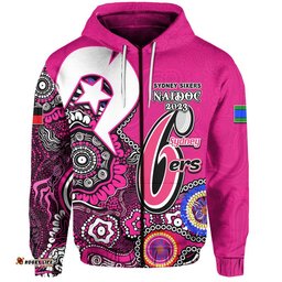 sydney sixers cricket hoodie naidoc patterns