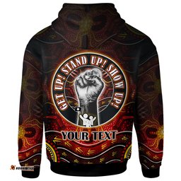 naidoc week hoodie custom naidoc week family aboriginal inspired dot art hoodie