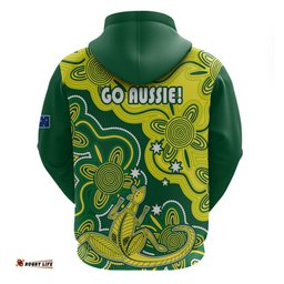 australia cricket hoodie go aussie world cup aboriginal style unique