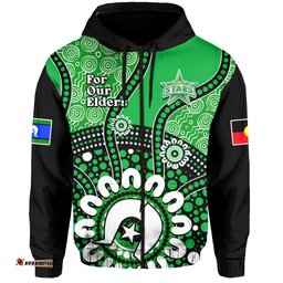 melbourne stars naidoc hoodie indigenous for our elders