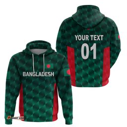 custom personalised bangladesh cricket hoodie unique style