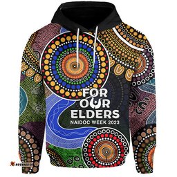 custom personalised naidoc week hoodie aboriginal