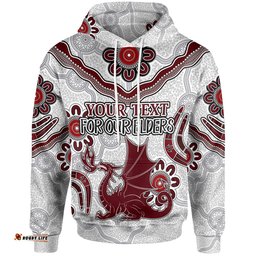 australia illawarra and st george naidoc week hoodie custom for our elders boomerangs hoodie