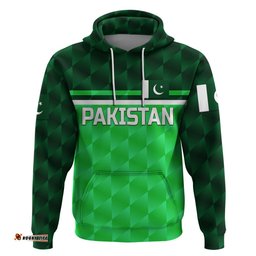 custom personalised pakistan cricket hoodie pak shaheens unique green