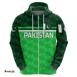 custom personalised pakistan cricket hoodie pak shaheens unique green