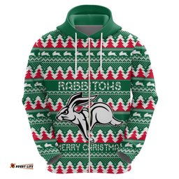 personalised rabbitohs rugby hoodie christmas simple vibe