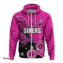 custom personalised number sydney sixers hoodie aboriginal lizard