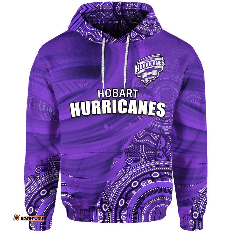 hobart hurricanes indigenous aboriginal arts zip up and pullover hoodie