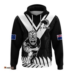 new zealand silver fern rugby hoodie nz kiwi pacific maori sporty