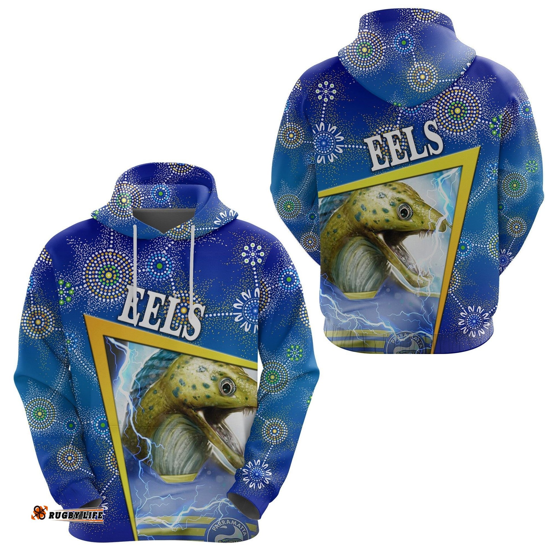 parramatta eels hoodie indigenous limited version