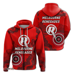 melbourne renegades aboriginal art cricket hoodie