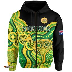 australia soccer hoodie world cup football socceroos we are champions