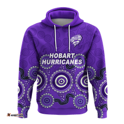 hobart hurricanes aboriginal cricket hoodie