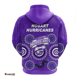 hobart hurricanes aboriginal cricket hoodie