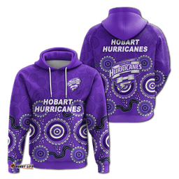 hobart hurricanes aboriginal cricket hoodie