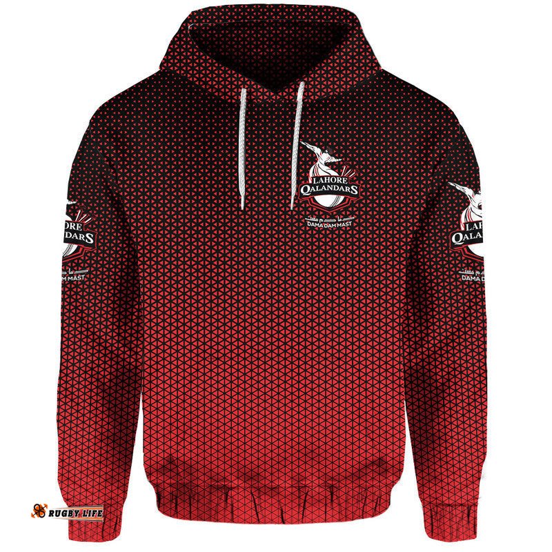 custom personalised lahore qalandars hbl psl t20 cricket zip up and pullover hoodie special style