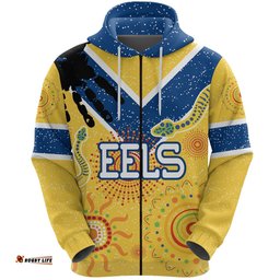 parramatta eels zip hoodie ethnic style
