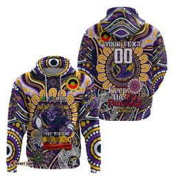 custom naidoc week 2024 storm hoodie mascot rugby