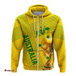 personalised australia soccer wc hoodie socceroos sporty style