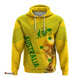 personalised australia soccer wc hoodie socceroos sporty style