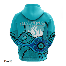 brisbane heat aboriginal cricket hoodie
