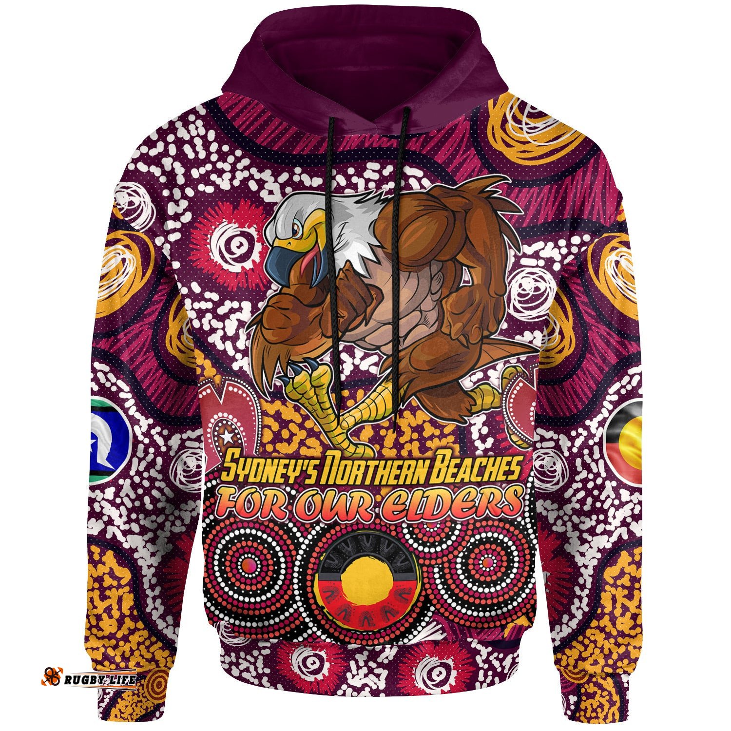 australia sydneys northern beaches naidoc week hoodie custom for our elders hoodie