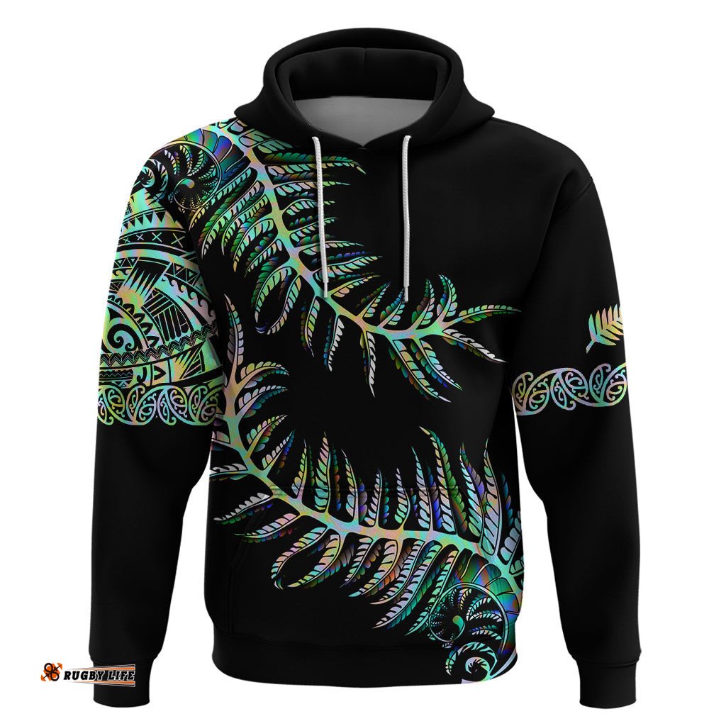 new zealand hoodie aotearoa silver fern mixed papua shell green vibe